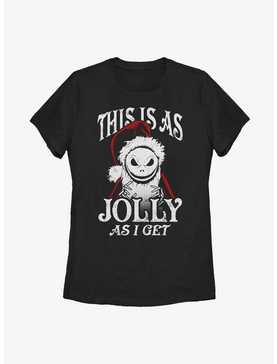 Disney The Nightmare Before Christmas Jolly Santa Jack Womens T-Shirt, , hi-res