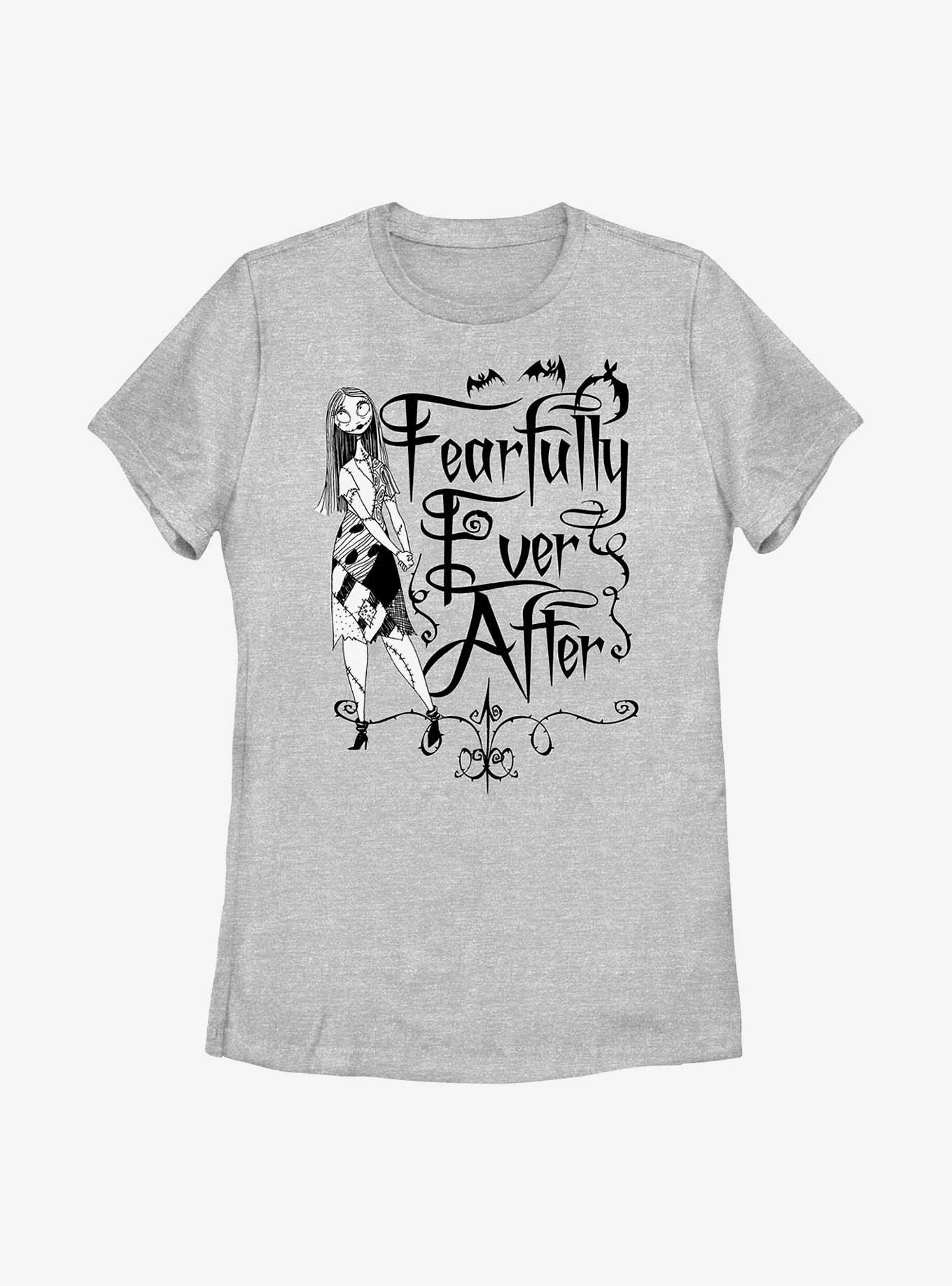 Disney The Nightmare Before Christmas Sally Fearfully Ever After Womens T-Shirt, ATH HTR, hi-res