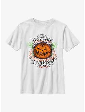 Disney The Nightmare Before Christmas All Hail The Pumpkin King Youth T-Shirt, , hi-res