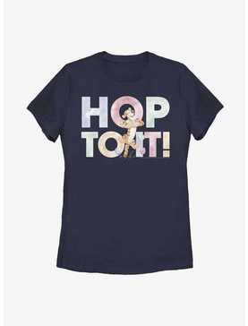 Disney Winnie The Pooh Tigger Hop To It! Womens T-Shirt, , hi-res