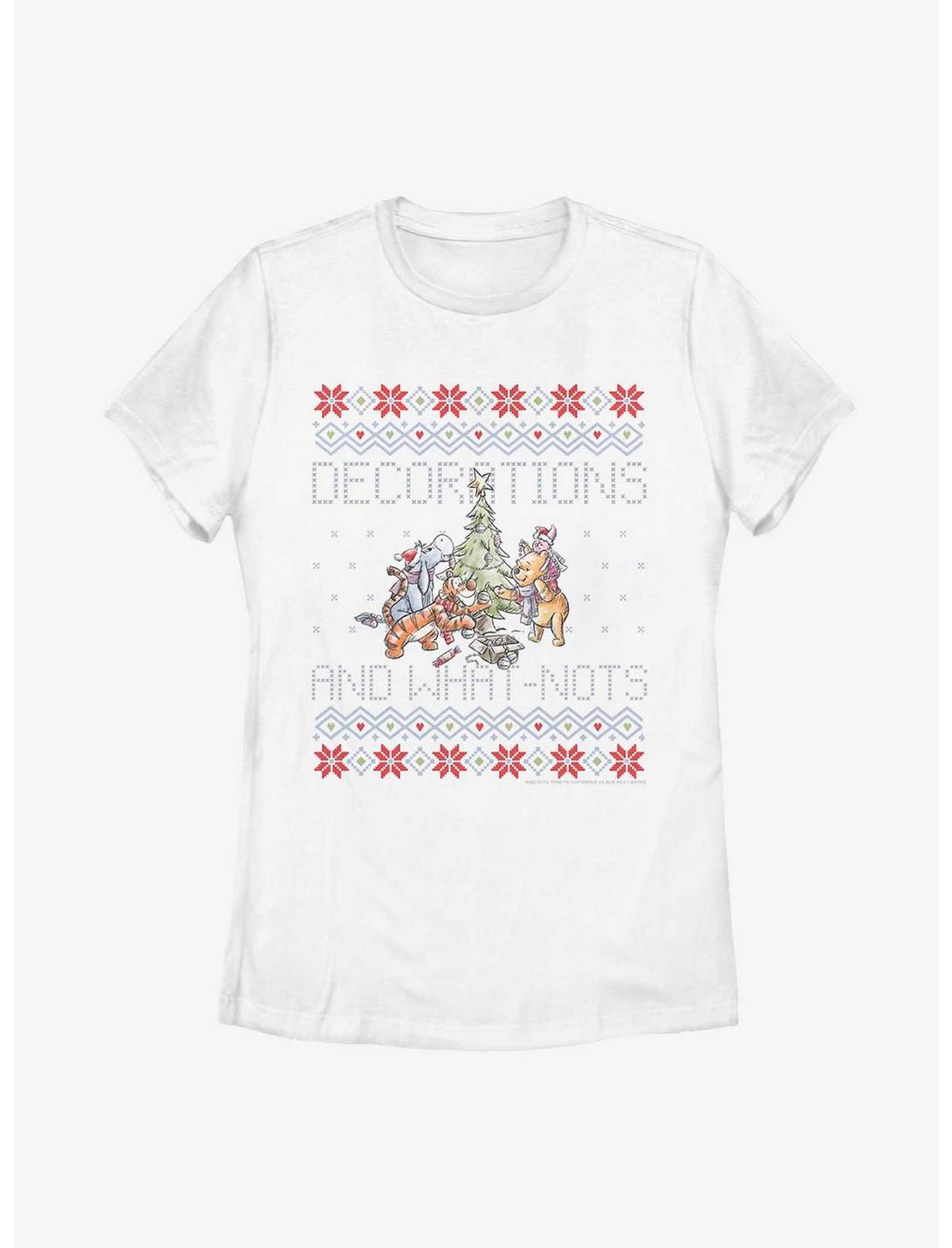 Disney Winnie The Pooh Decorations And What-Nots Womens T-Shirt, WHITE, hi-res