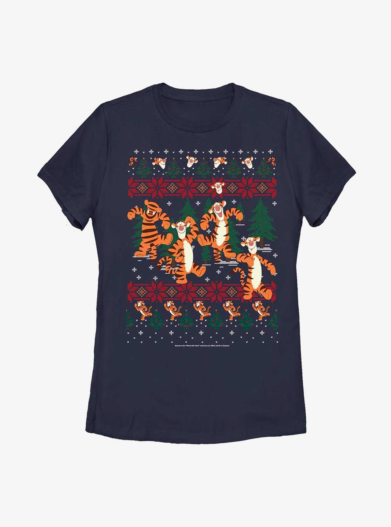 Disney Winnie The Pooh Tigger Stitched Look Womens T-Shirt, , hi-res