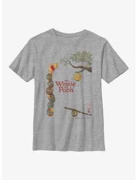 Disney Winnie The Pooh Honey Love Youth T-Shirt, , hi-res