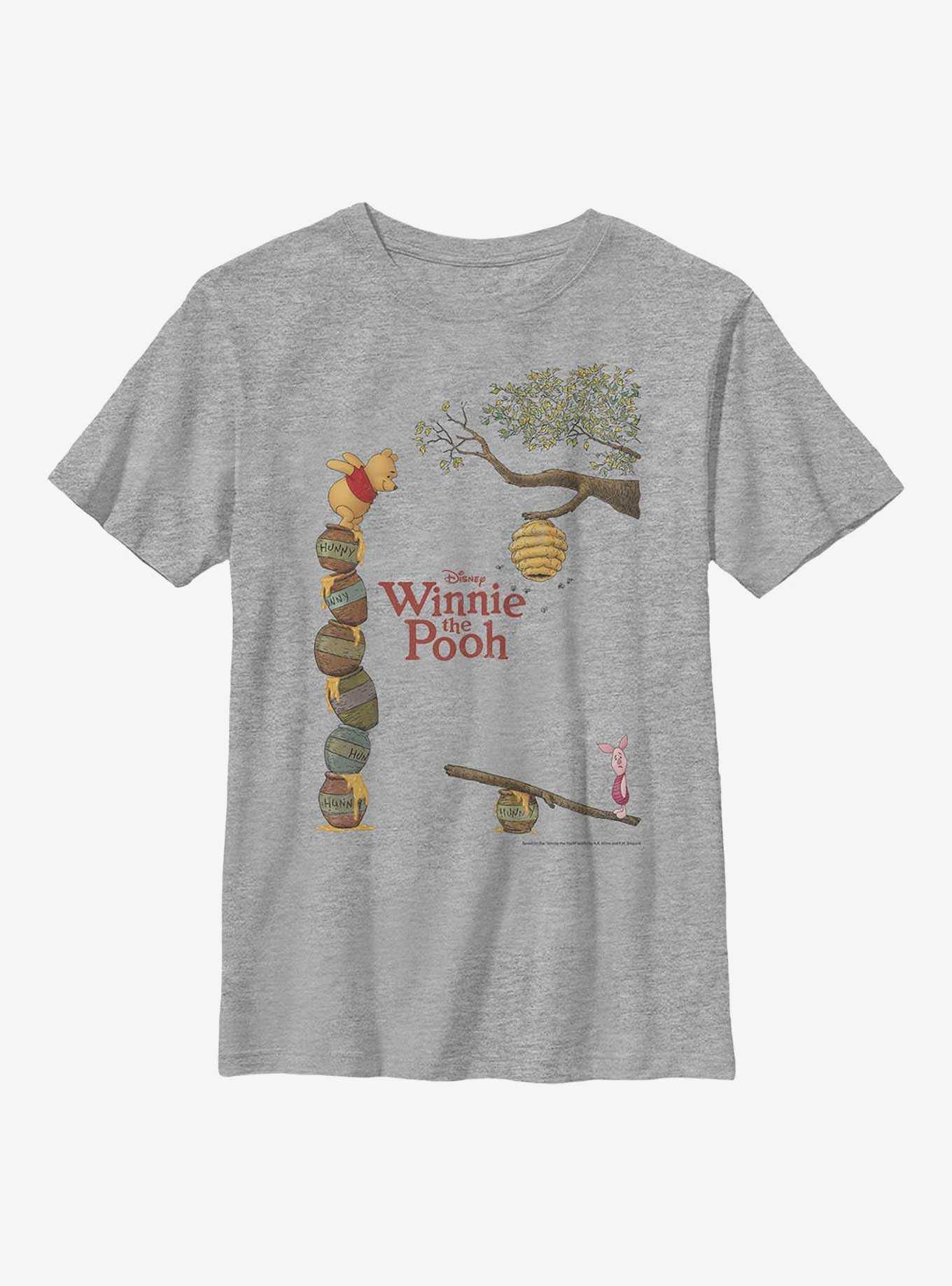 Disney Winnie The Pooh Honey Love Youth T-Shirt, , hi-res