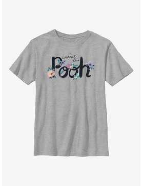 Disney Winnie The Pooh Eeyore Name Art Youth T-Shirt, , hi-res