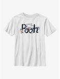 Disney Winnie The Pooh Eeyore Name Art Youth T-Shirt, WHITE, hi-res