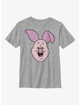 Disney Winnie The Pooh Piglet Big Face Youth T-Shirt, , hi-res