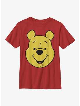 Disney Winnie The Pooh Big Face Pooh Youth T-Shirt, , hi-res