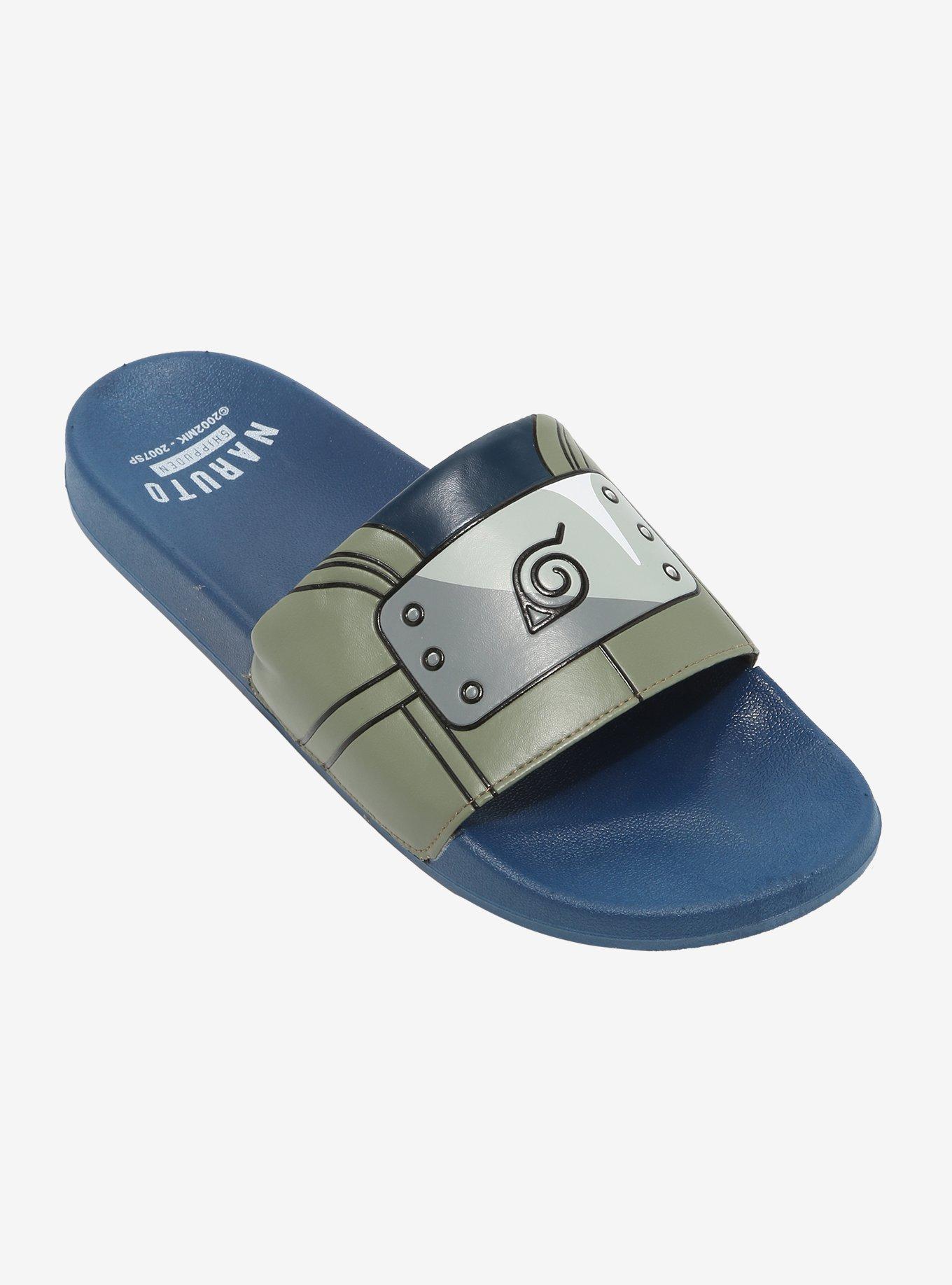 Naruto Shippuden Kakashi Cosplay Slide Sandals, MULTI, hi-res