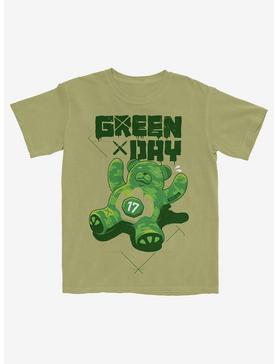 Green Day Camo Bear Boyfriend Fit Girls T-Shirt, , hi-res