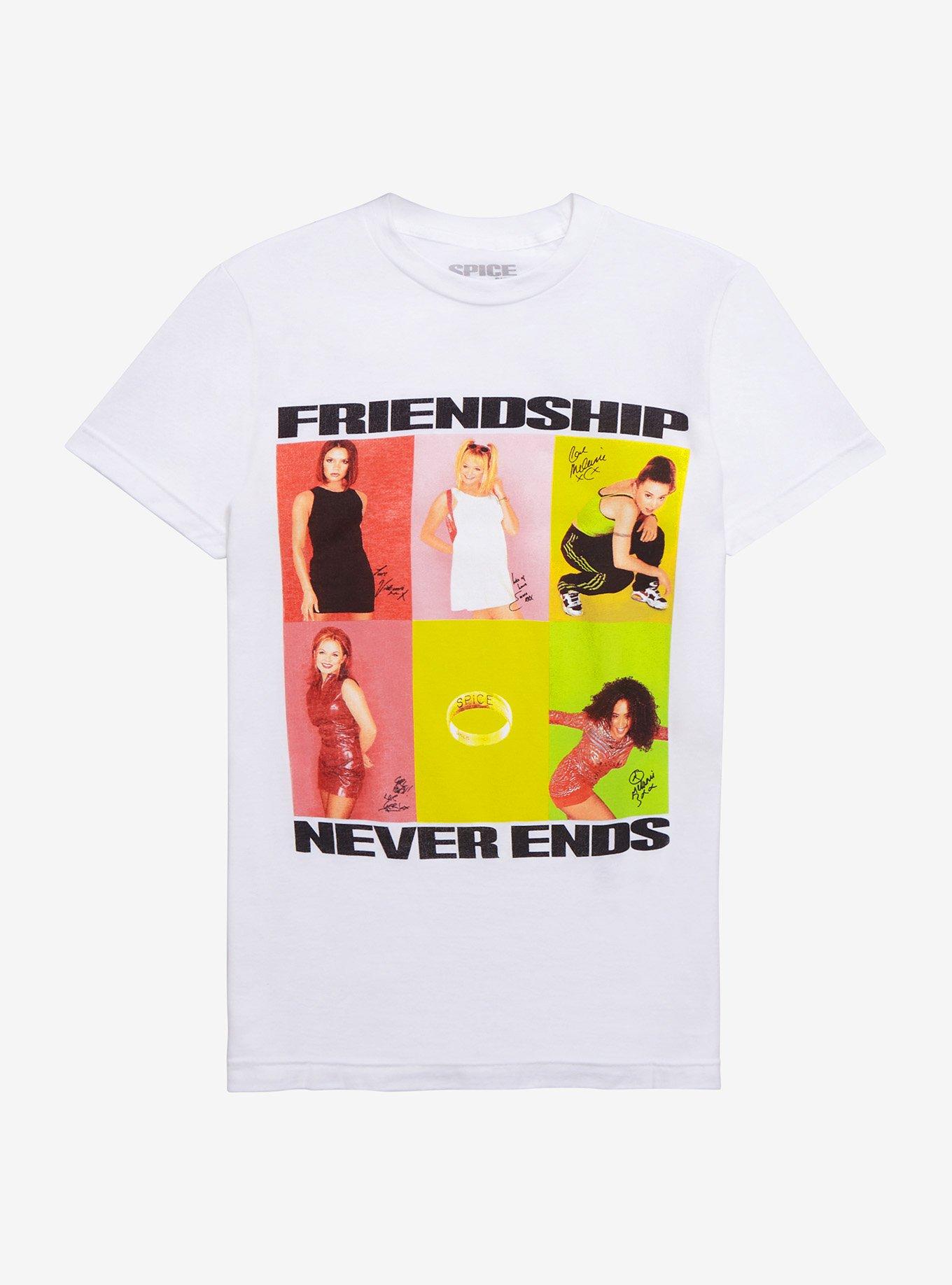 Spice Girls Friendship Never Ends Girls T-Shirt, BRIGHT WHITE, hi-res