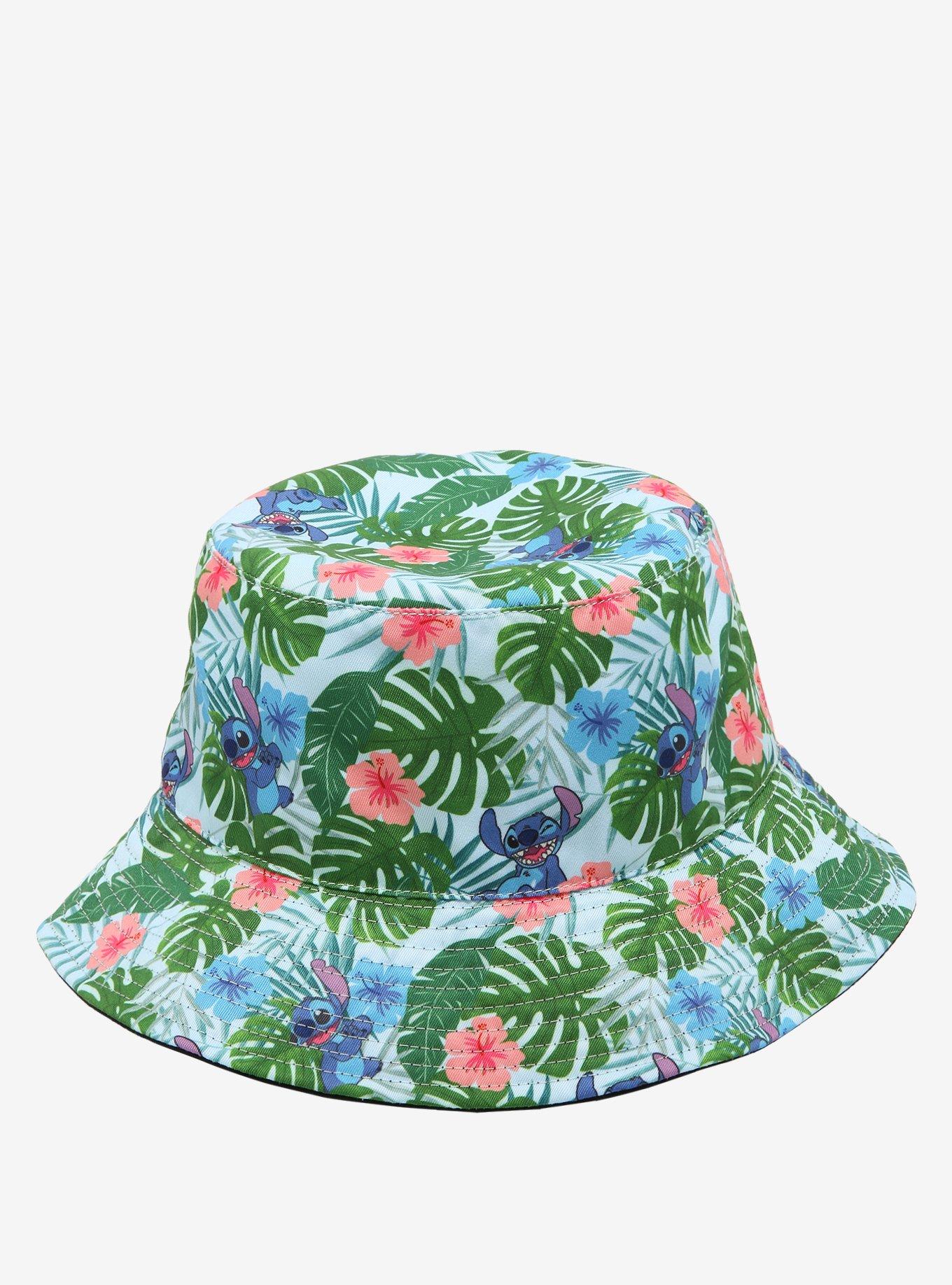 Disneys Stitch Floral Bucket Hat Disney Stitch Pink Paradise main image 4