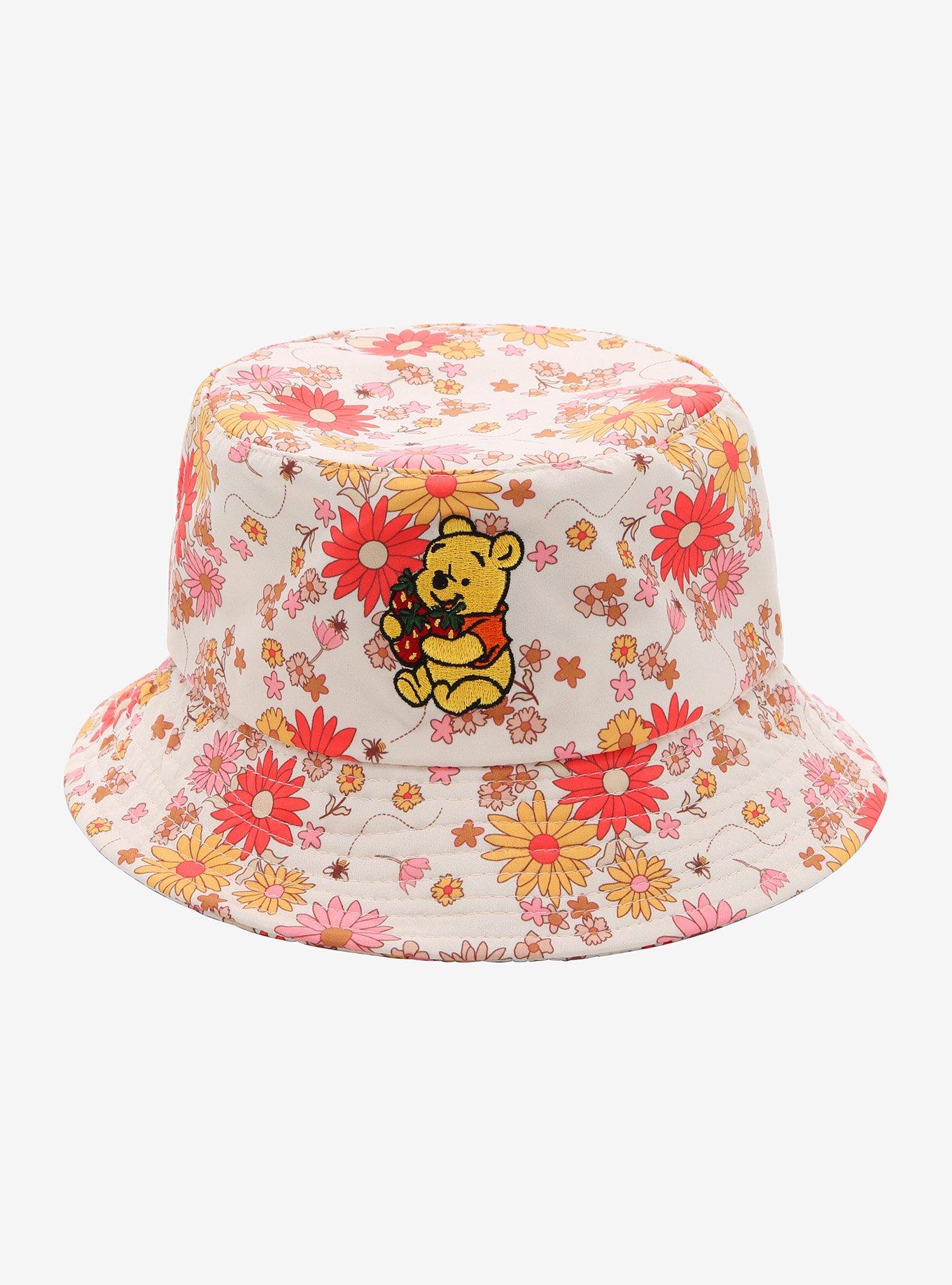 Disney Winnie The Pooh Floral Bucket Hat, , hi-res
