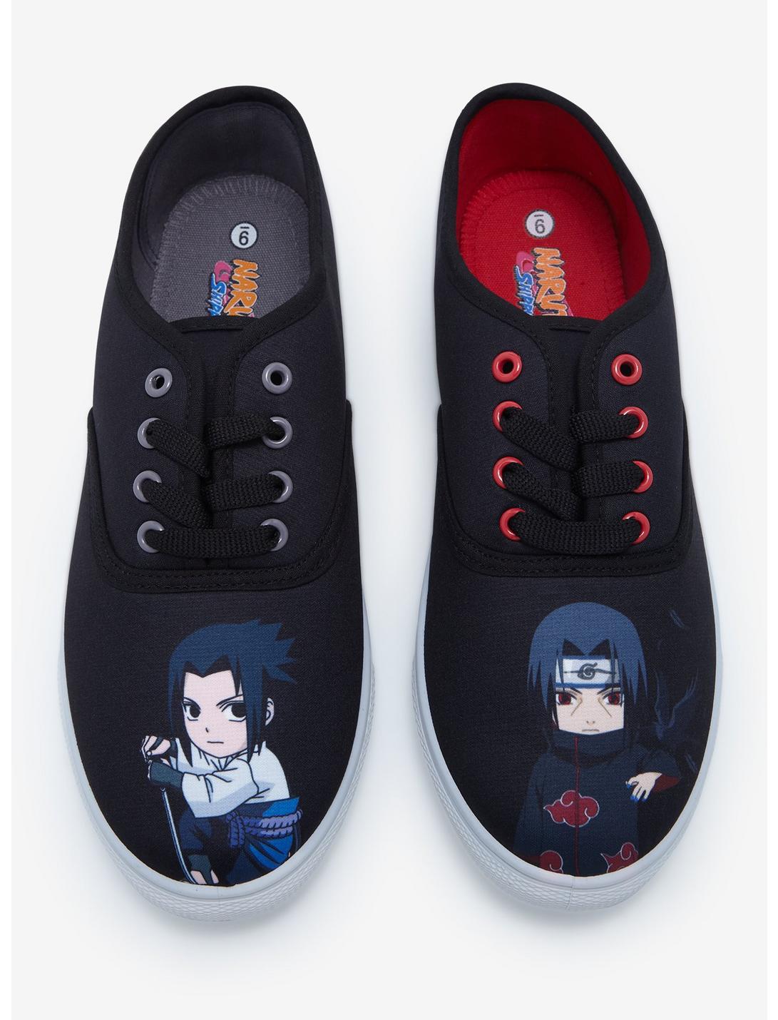 Naruto Shippuden Sasuke & Itachi Low Top Sneakers, MULTI, hi-res