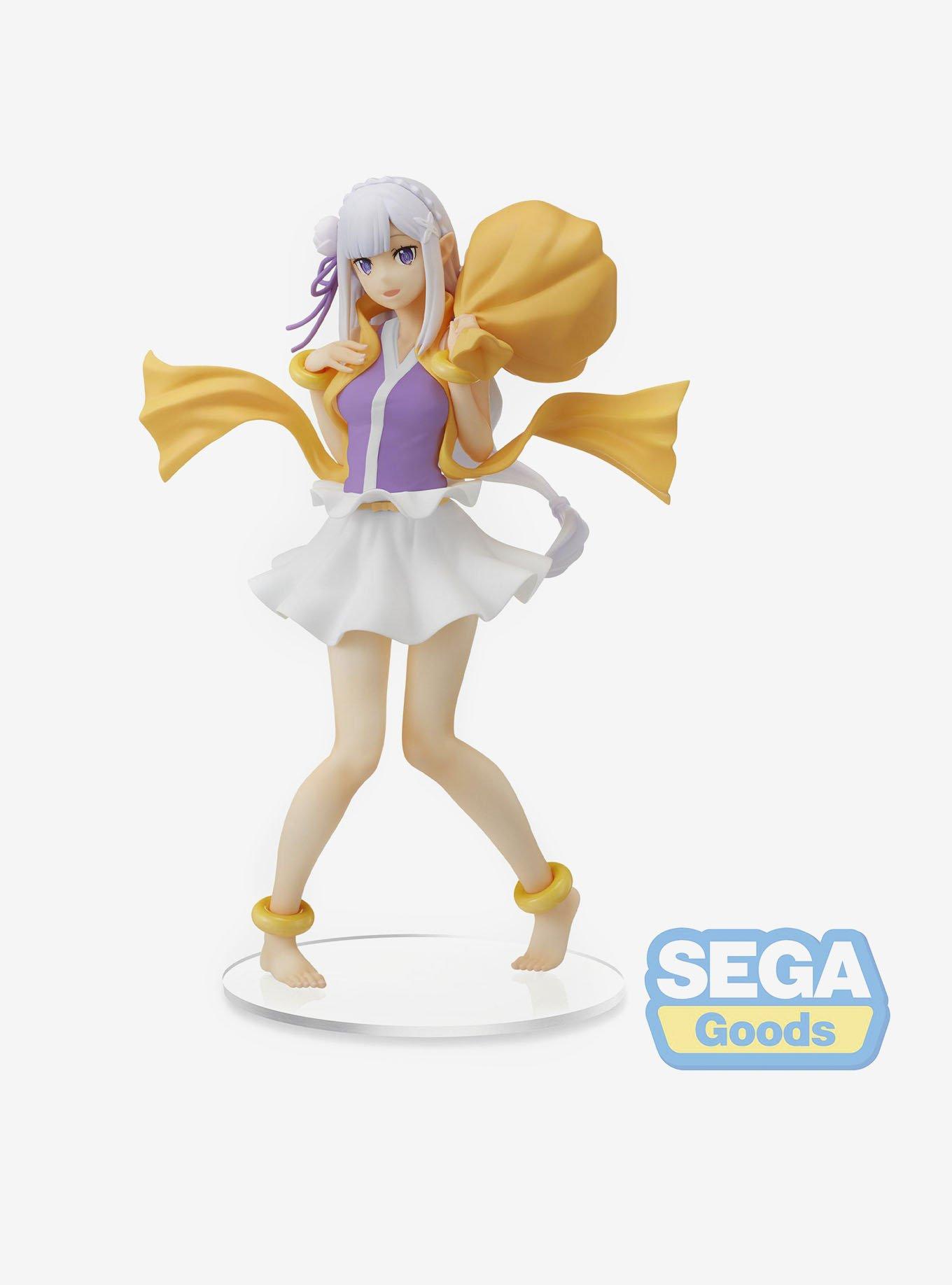 SEGA Re:Zero Starting Life In Another World Emilia Wind God Collectible Figure, , hi-res