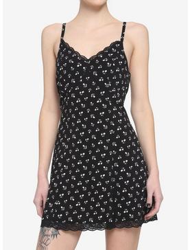 Black & White Mushroom Slip Dress, , hi-res