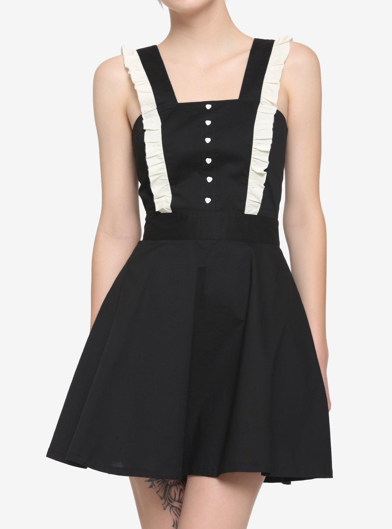 Black & White Ruffle Skirtall Hot Topic