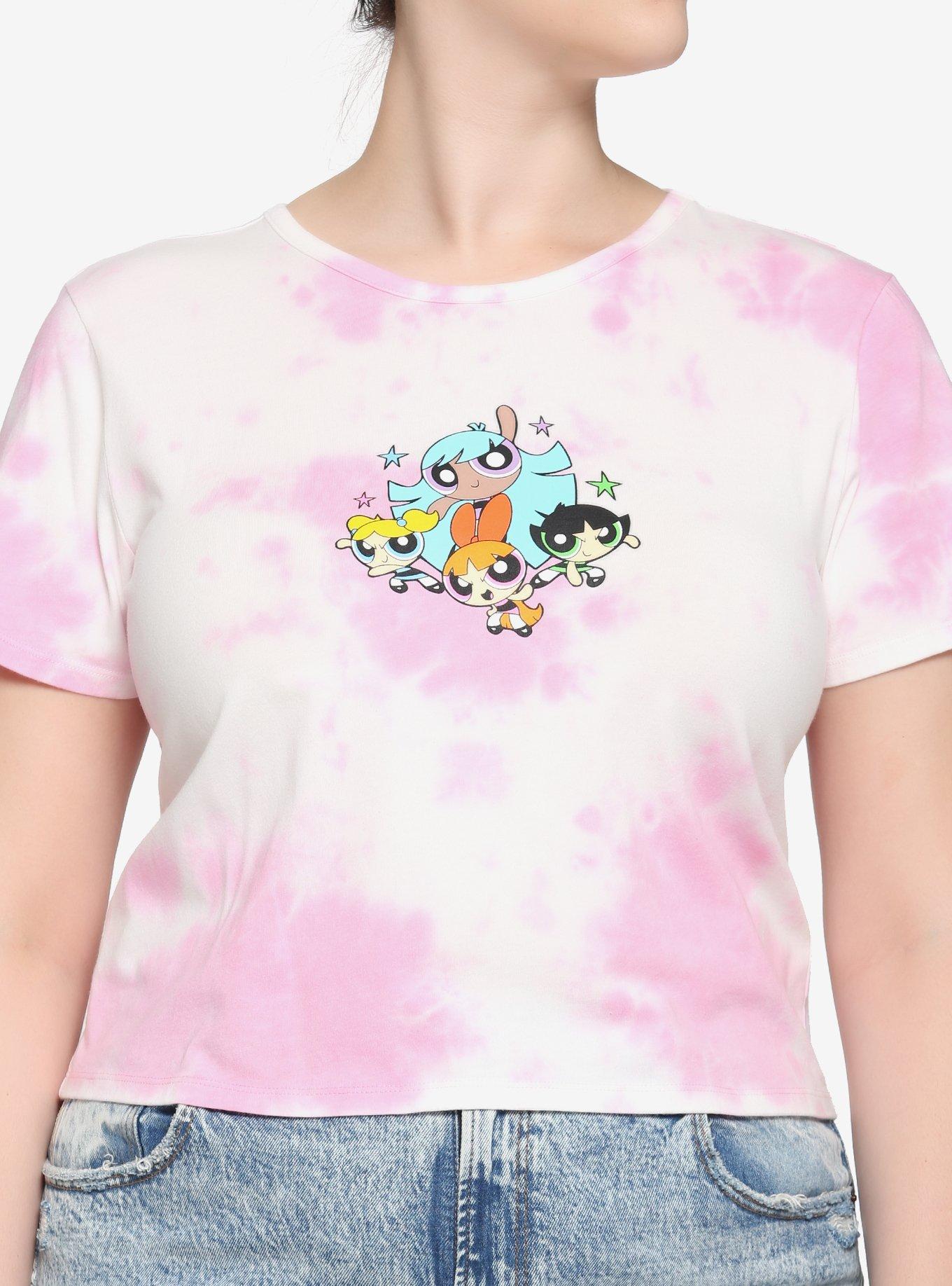 The Powerpuff Girls Tie-Dye Girls Baby T-Shirt Plus Size, MULTI, hi-res