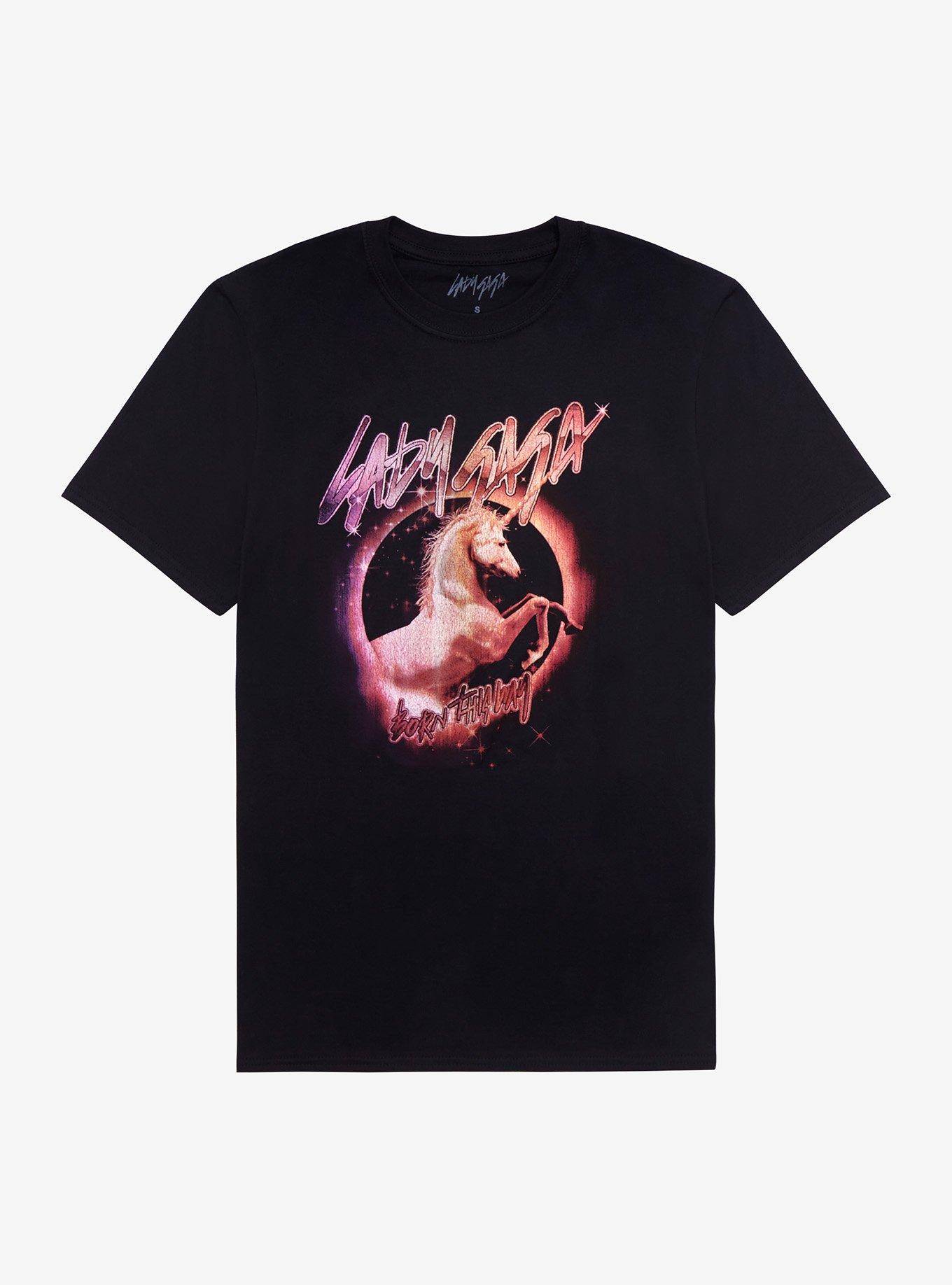 Lady Gaga Born This Way Unicorn Girls Boxy T-Shirt | Hot Topic