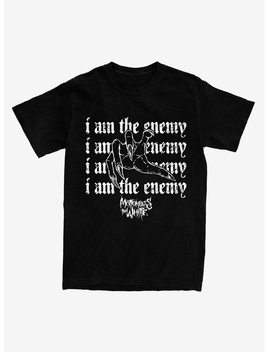 Motionless In White I Am The Enemy Girls T-Shirt, BLACK, hi-res
