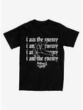 Motionless In White I Am The Enemy Girls T-Shirt, BLACK, hi-res