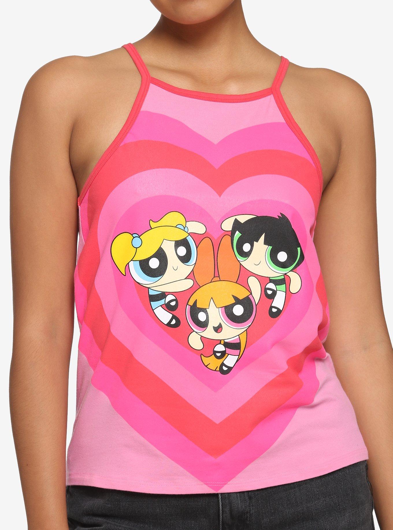 The Powerpuff Girls Heart Trio Girls Cami, MULTI, hi-res