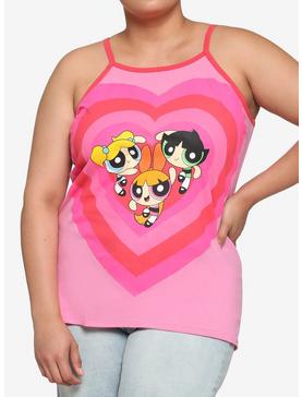 The Powerpuff Girls Heart Trio Girls Cami Plus Size, , hi-res