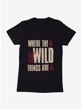 Where The Wild Things Are Bold Text Womens T-Shirt, , hi-res