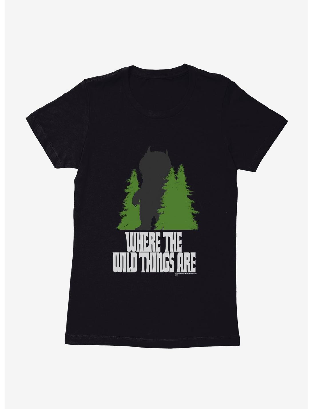 Where The Wild Things Are Hiding In Plain Sight Womens T-Shirt, BLACK, hi-res