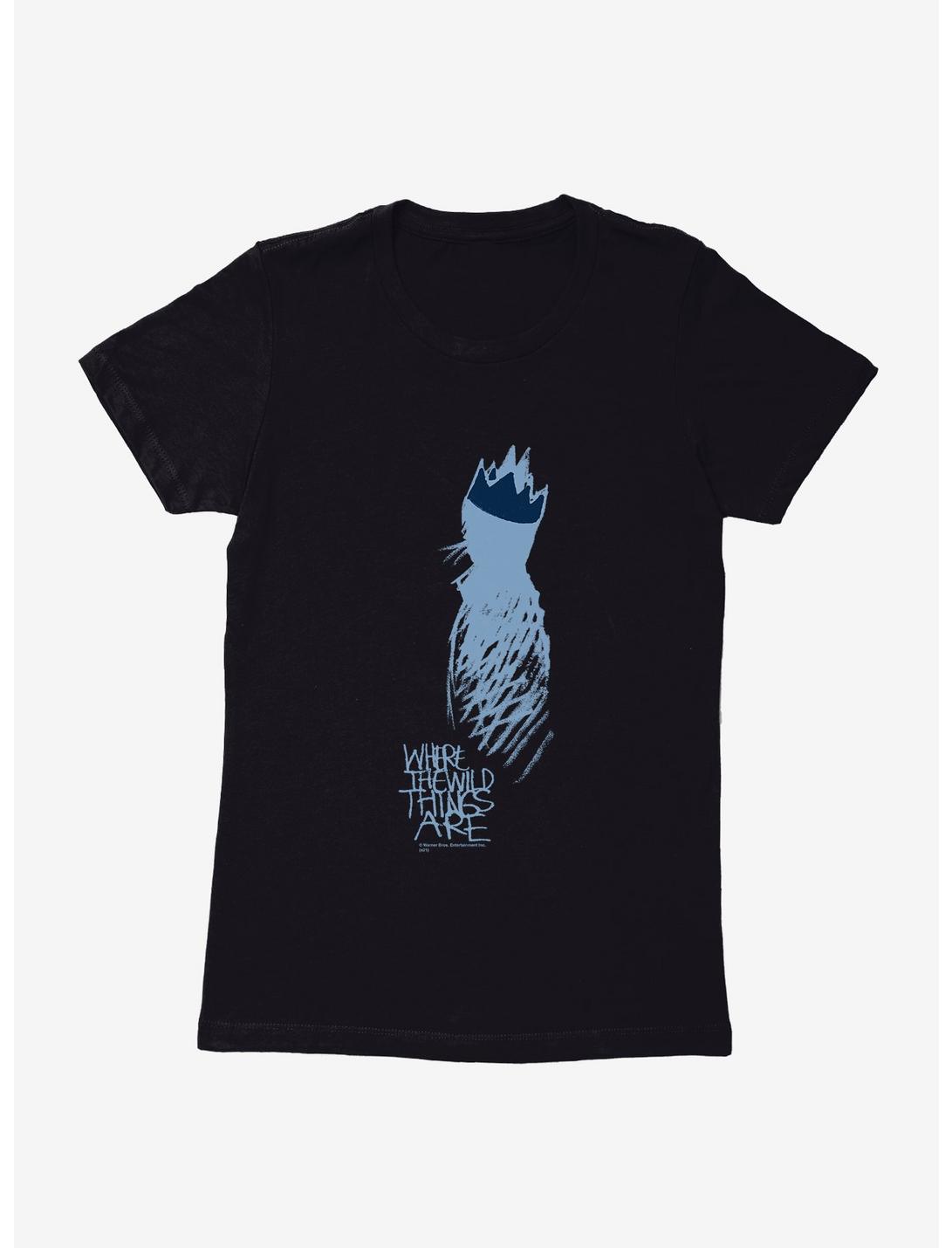 Where The Wild Things Are King Max Doodle Womens T-Shirt, BLACK, hi-res