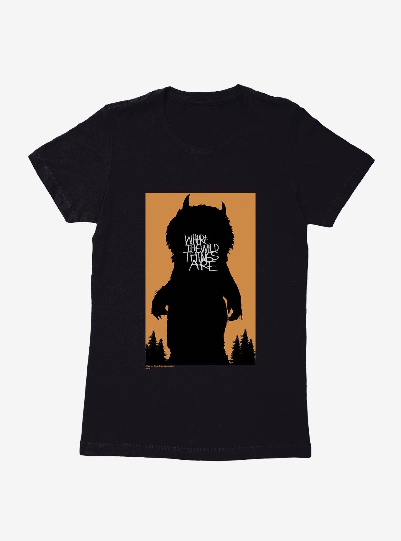 Where The Wild Things Are Spooky Silhouette Womens T-Shirt, , hi-res