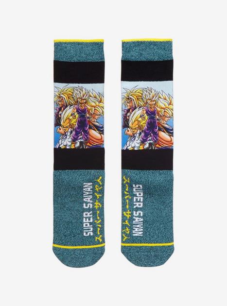 Dragon Ball Z Super Saiyan Crew Socks | Hot Topic