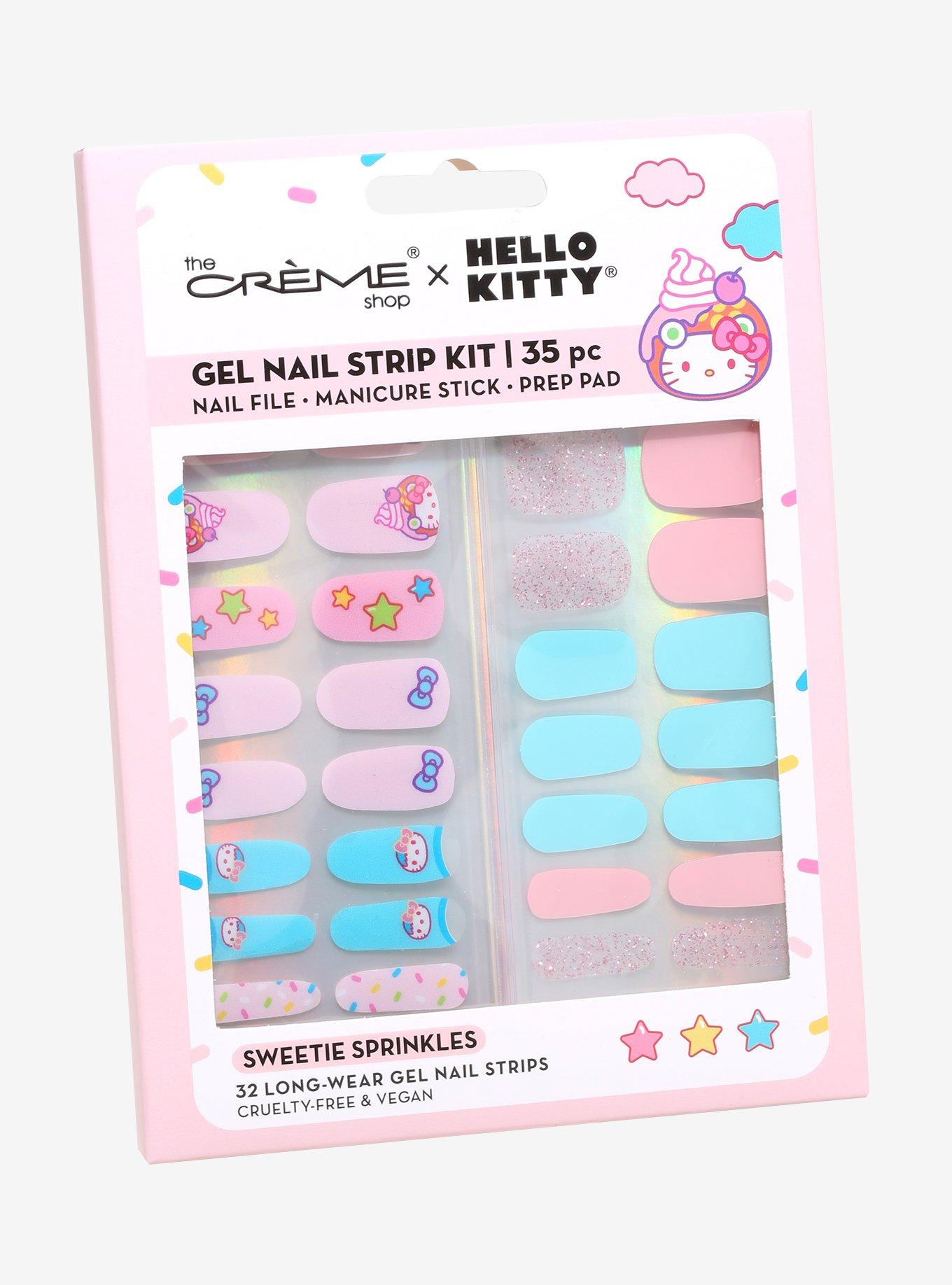 Sanrio Hello Kitty Nail Stickers Full Wraps Polish Strips Cute