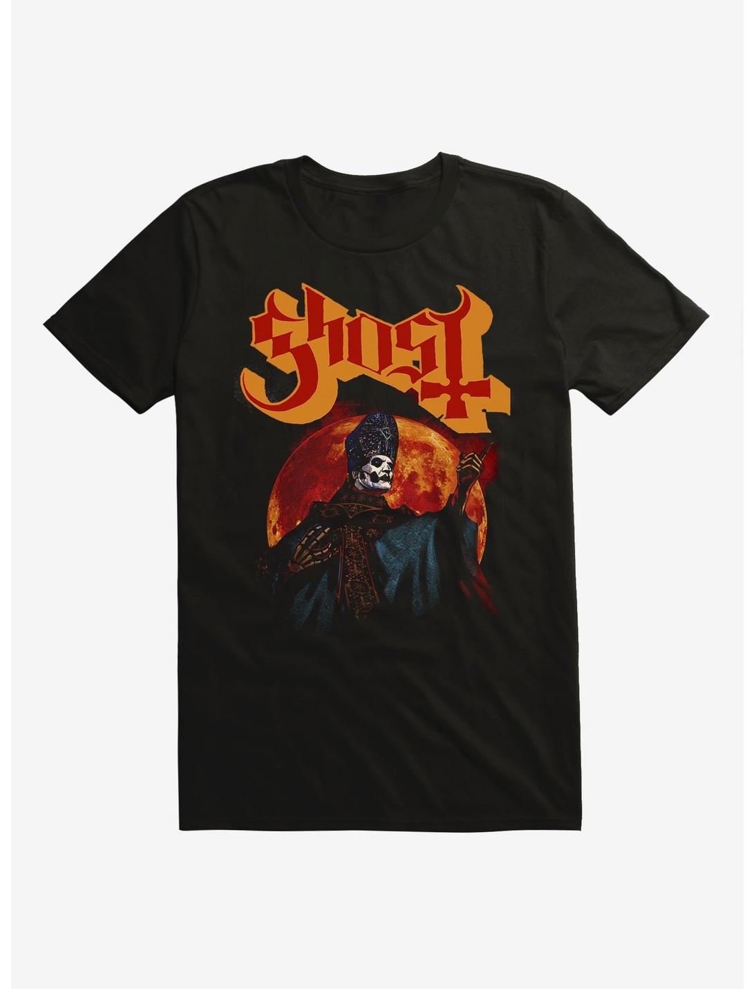 Ghost Papa Emeritus IV & Glowing Moon T-Shirt