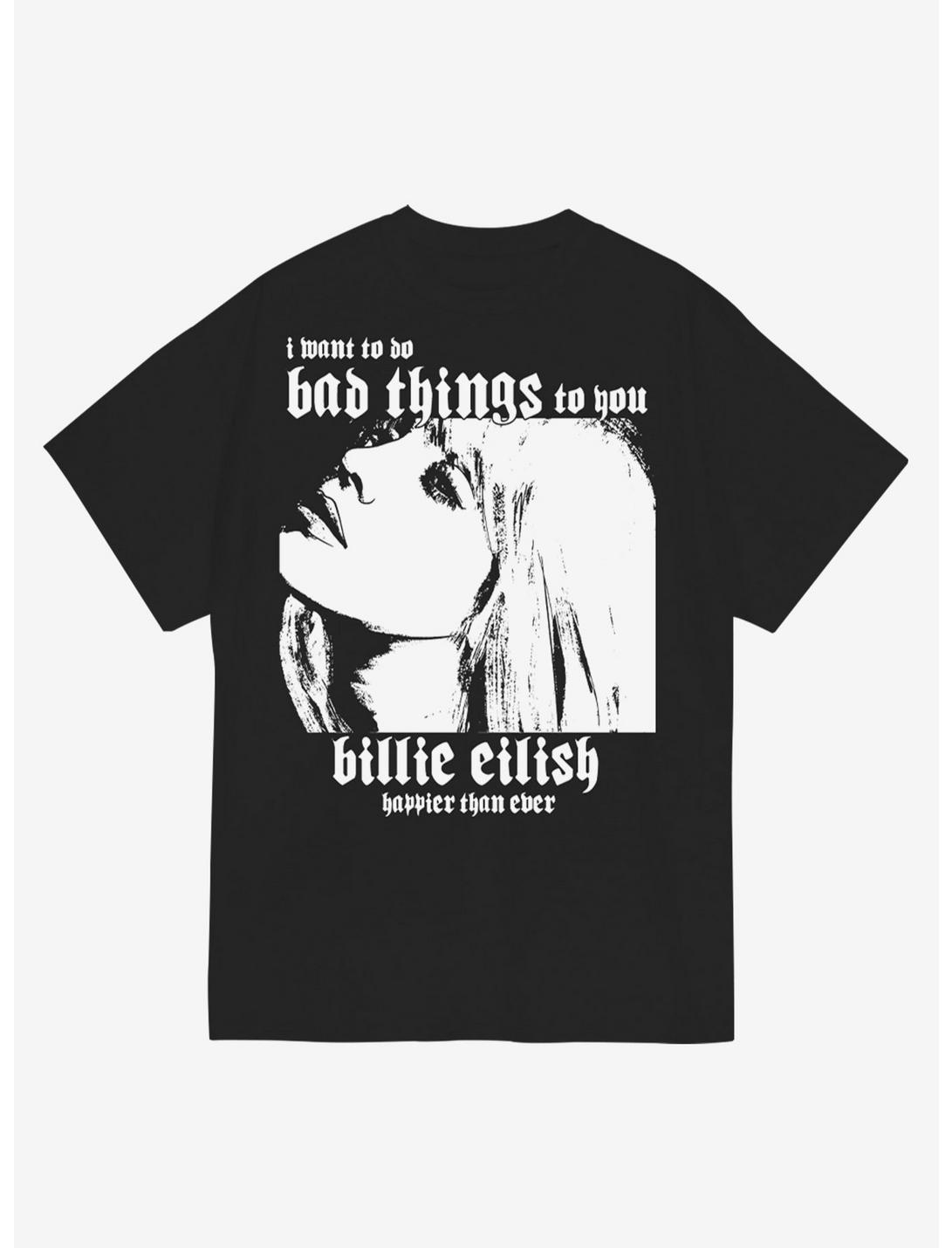 Billie Eilish Oxytocin Happier Than Ever T-Shirt, BLACK, hi-res