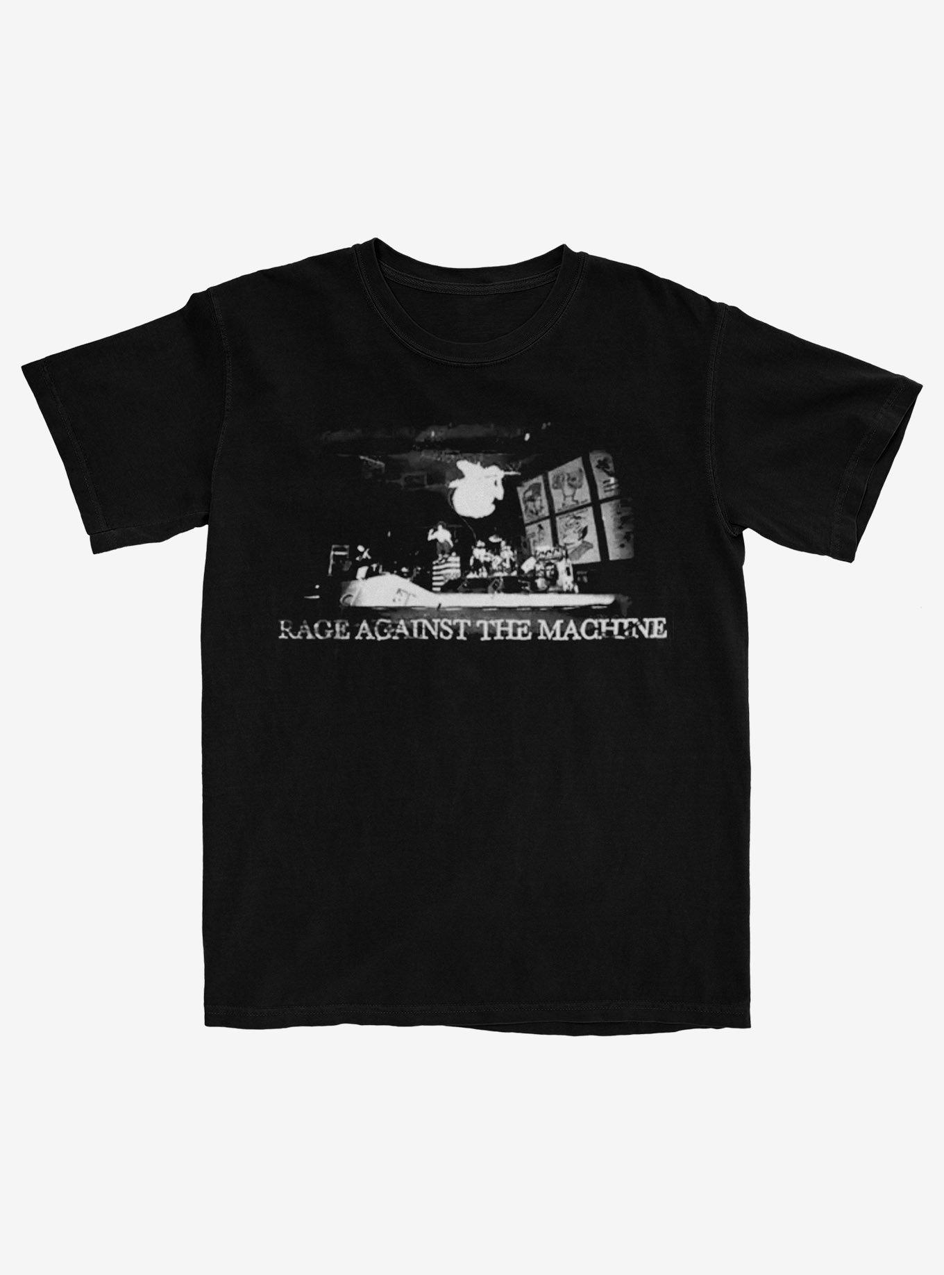 Rage Against The Machine Live Jump T-Shirt, BLACK, hi-res
