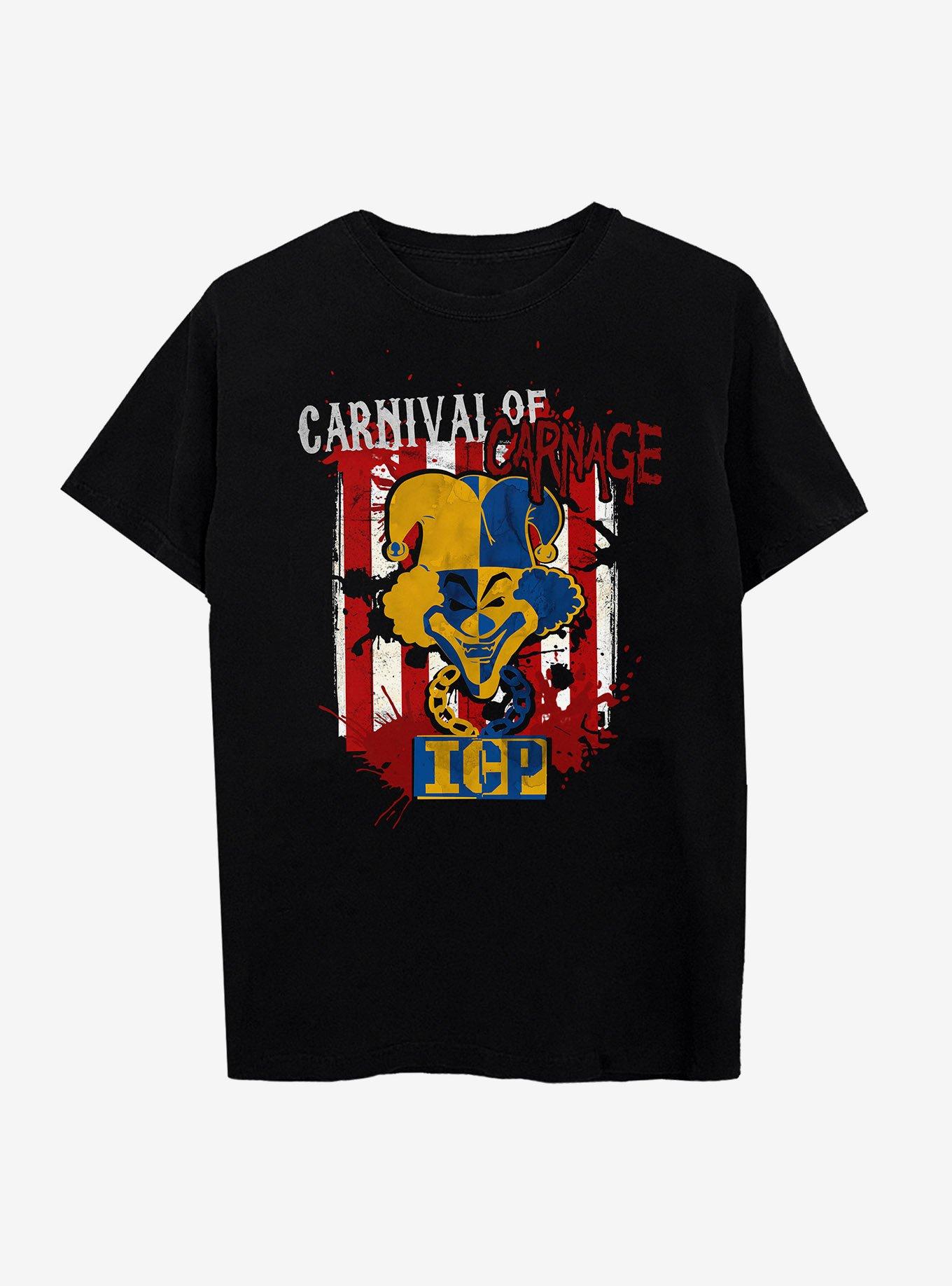 Insane Clown Posse Carnival Of Carnage T-Shirt, BLACK, hi-res