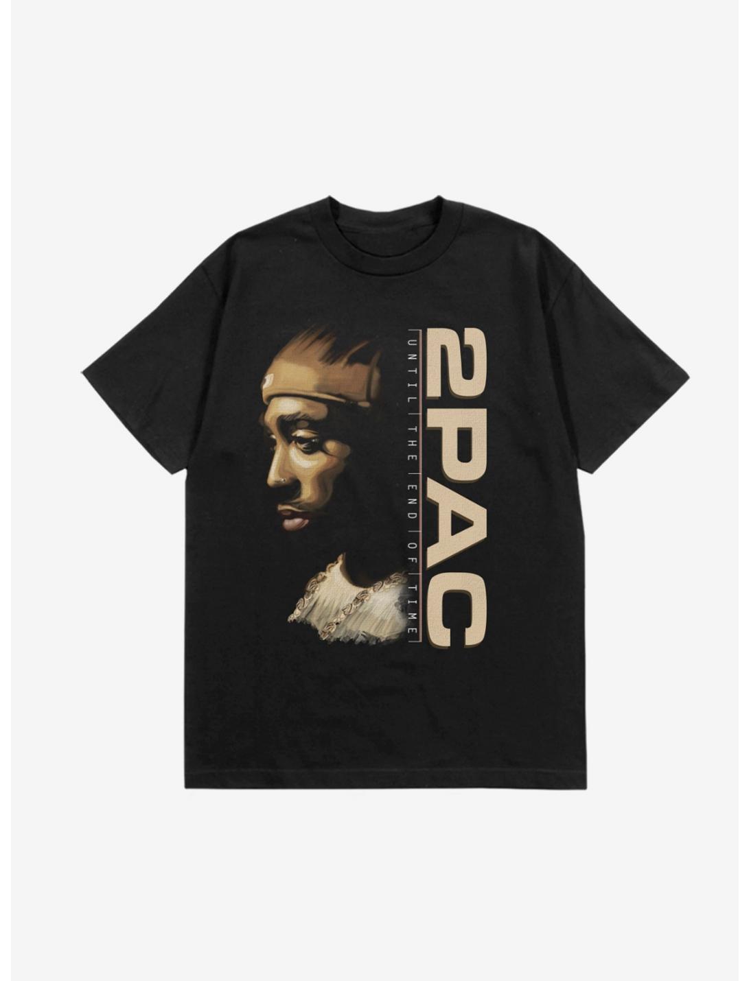 Tupac Until The End Of Time T-Shirt, BLACK, hi-res