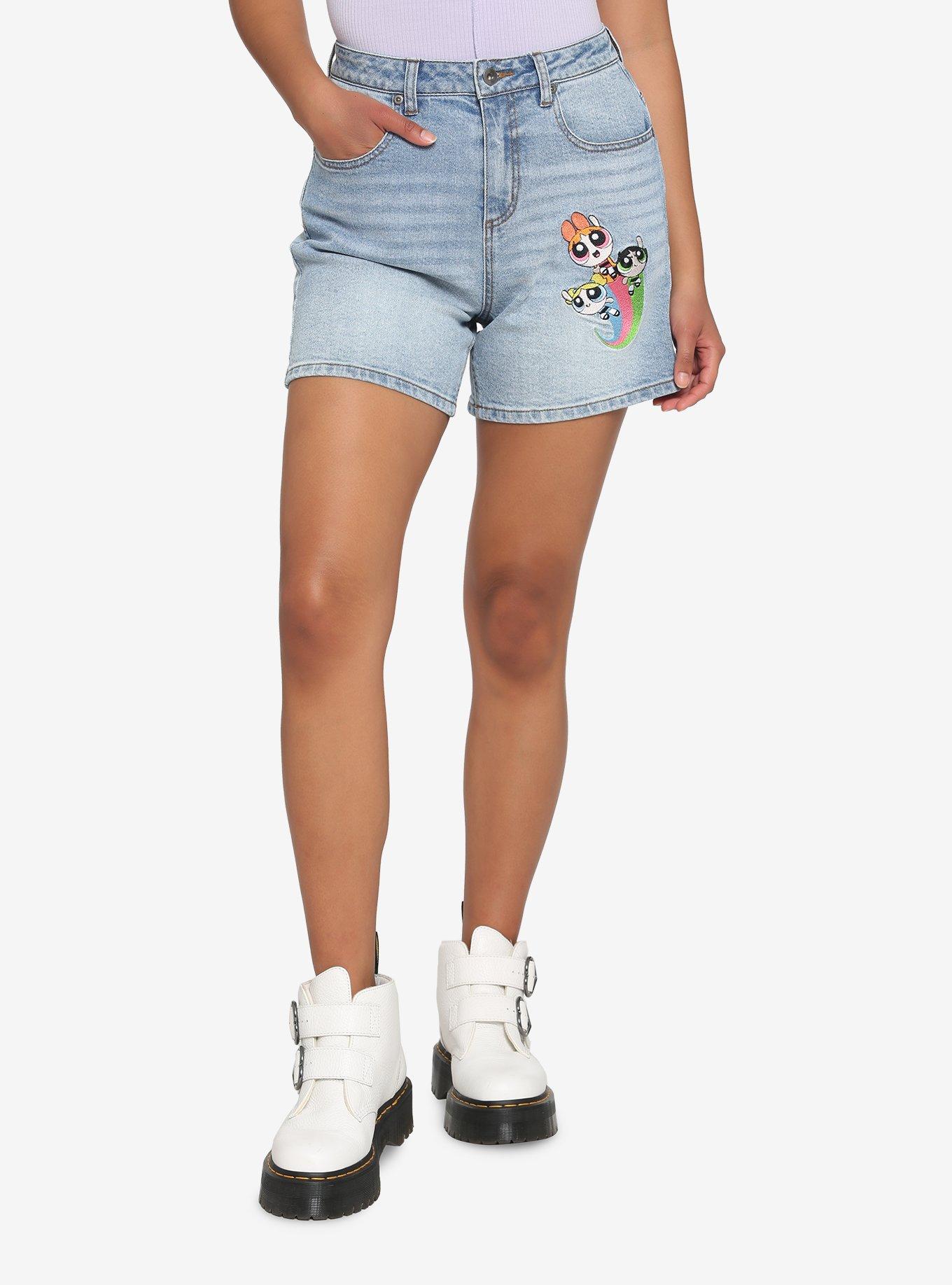 The Powerpuff Girls Trio Mom Shorts, MULTI, hi-res