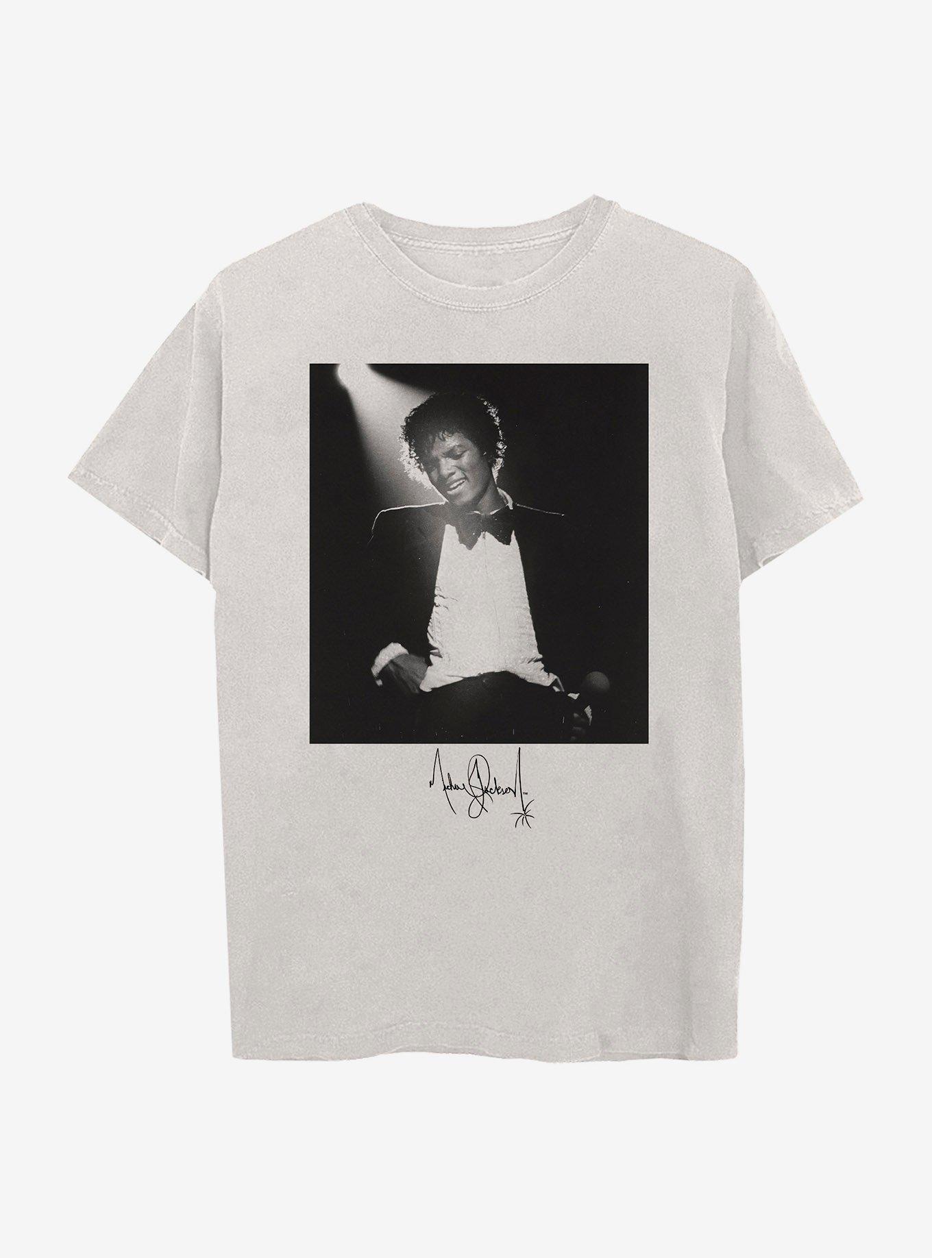 rækkevidde Musling Monumental Michael Jackson Classic Portrait T-Shirt | Hot Topic
