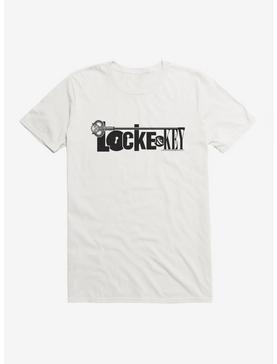 Locke and Key Light Logo T-Shirt, WHITE, hi-res