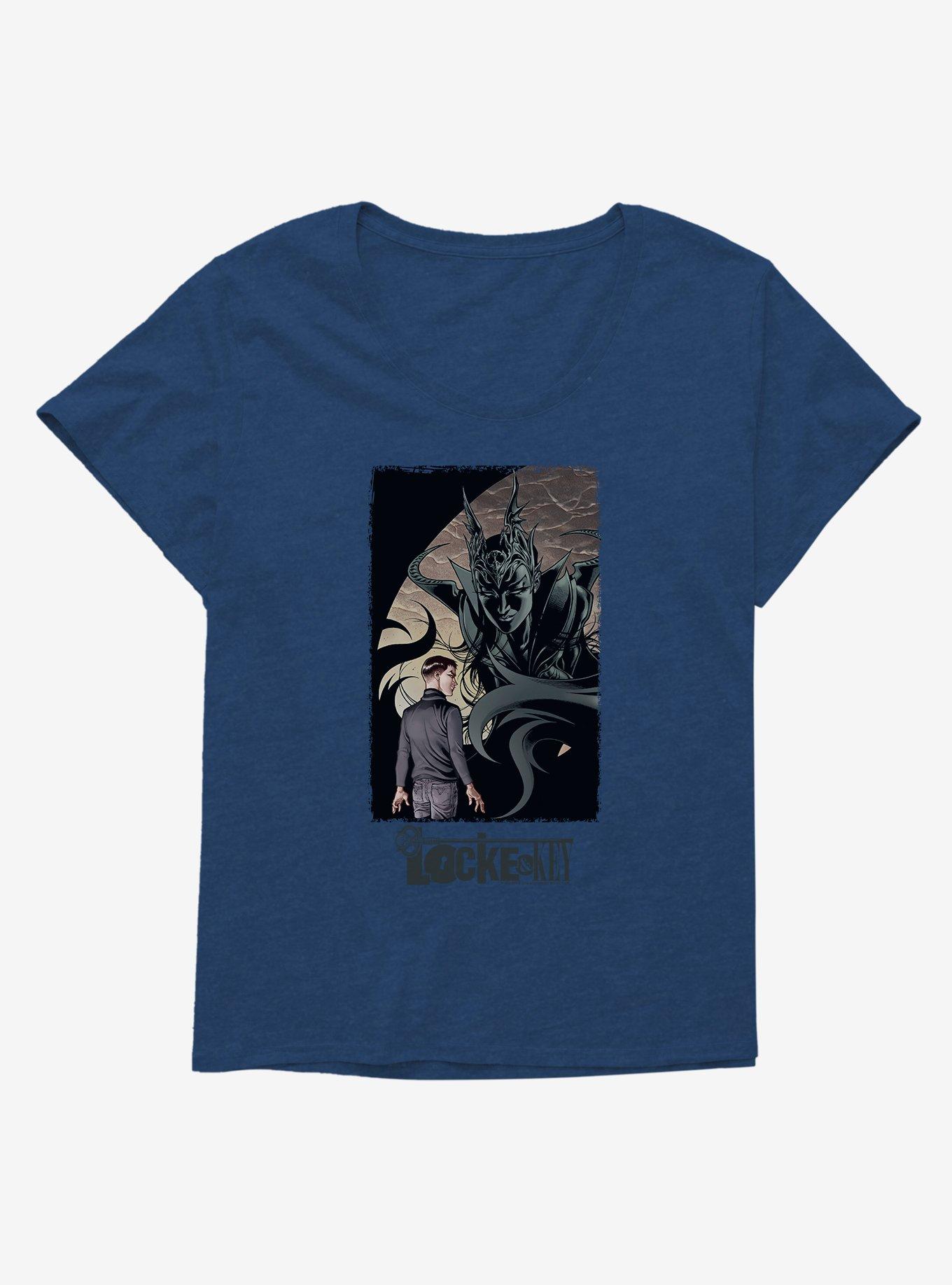 Locke and Key Dodge and the Shadow Womens T-Shirt Plus Size, , hi-res