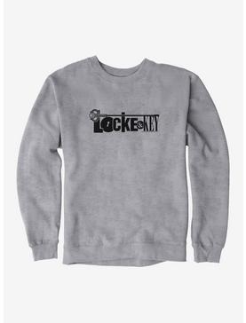 Locke and Key Light Logo Sweatshirt, HEATHER GREY, hi-res