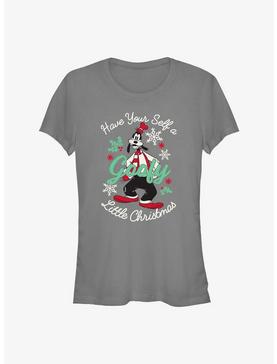 Disney Goofy Little Christmas Girls T-Shirt, CHARCOAL, hi-res