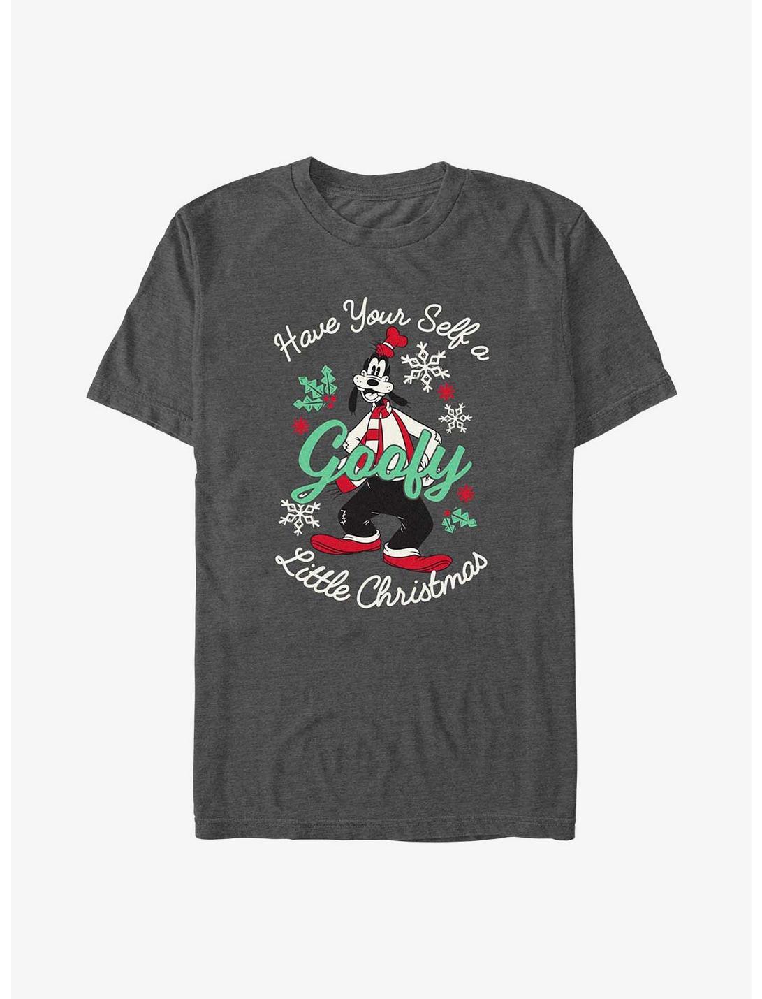 Disney Goofy Little Christmas T-Shirt, CHAR HTR, hi-res