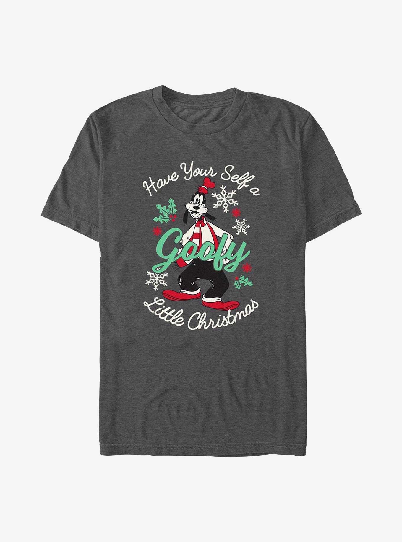 Disney Goofy Little Christmas T-Shirt, CHAR HTR, hi-res