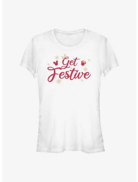 Disney Mickey Mouse Get Festive Girls T-Shirt, , hi-res