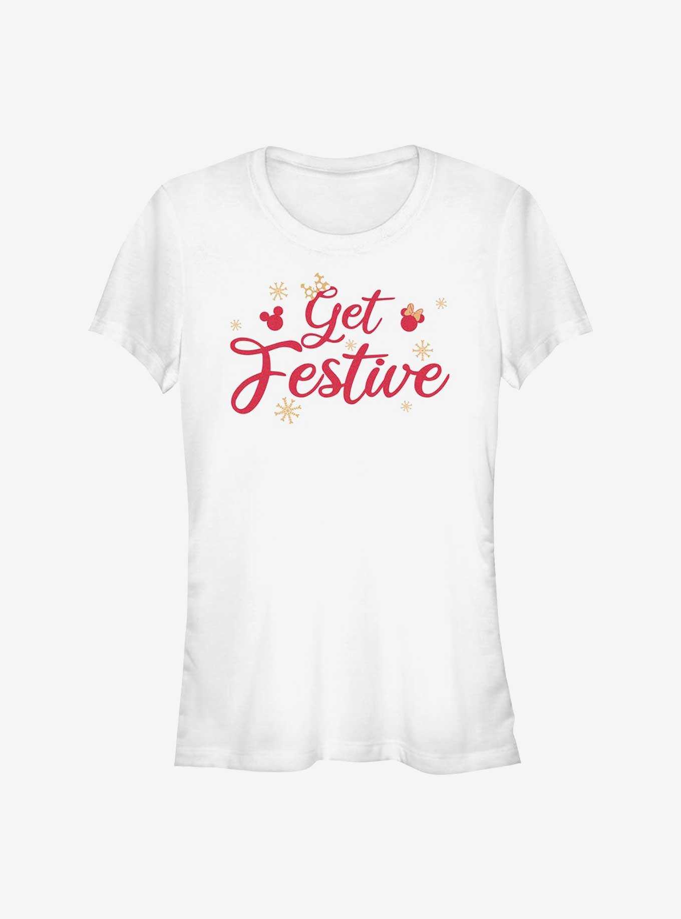 Disney Mickey Mouse Get Festive Girls T-Shirt, , hi-res