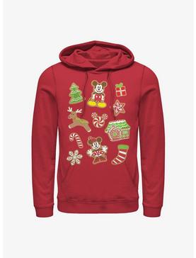 Disney Mickey Mouse Gingerbread Mouses Hoodie, , hi-res