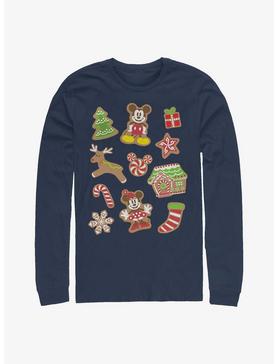 Disney Mickey Mouse Gingerbread Mouses Long-Sleeve T-Shirt, , hi-res